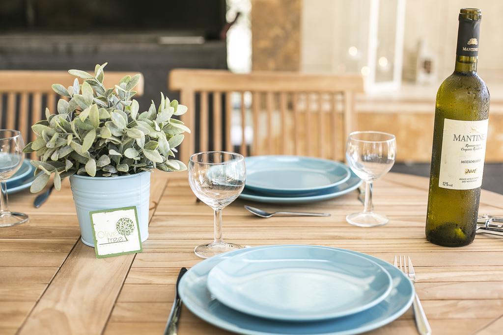 Olive Tree Apartments فوركا المظهر الخارجي الصورة